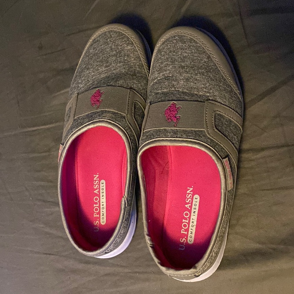 U.S. Polo Assn comfort insole slide ons size 8.5